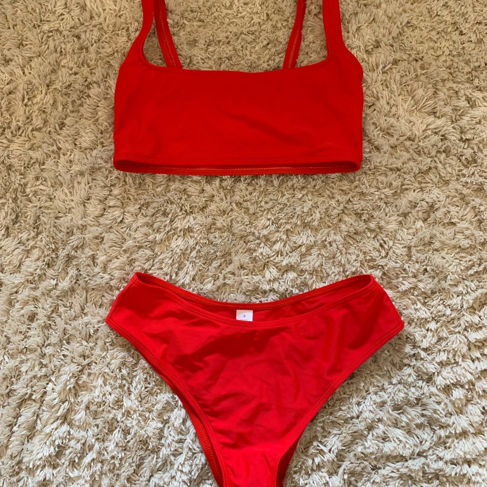 Red bikini